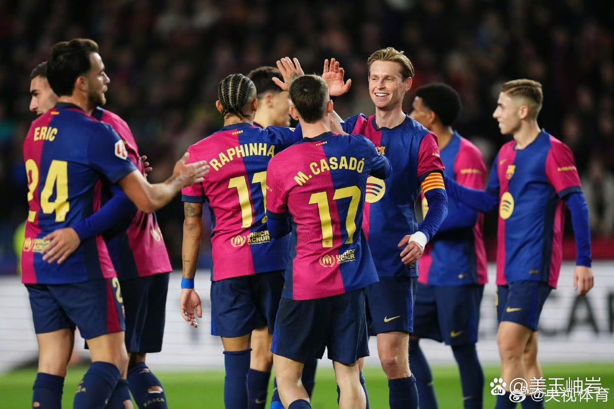 巴萨前锋连续比赛进球，成球队得分王